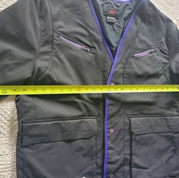 Nike Womens Air Jordan Snap up Jacket medium - Picture 16 of 16